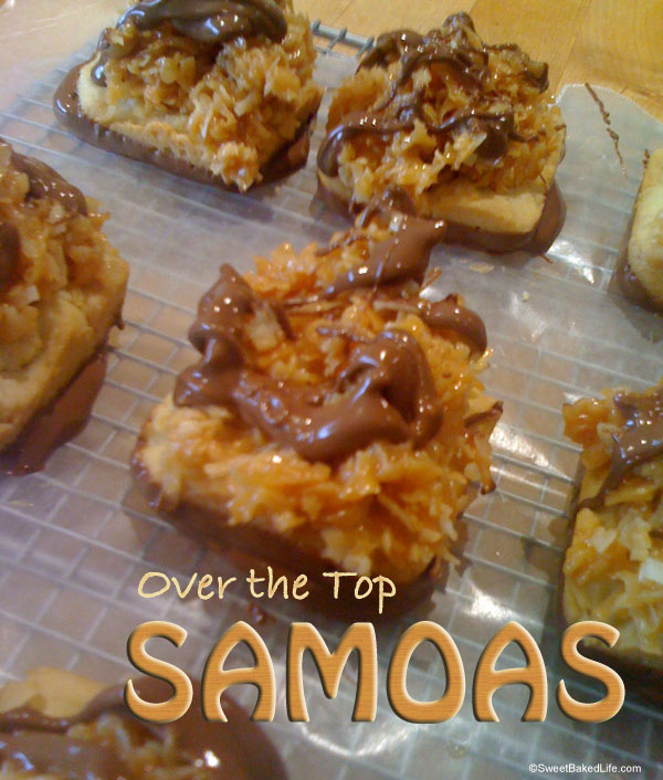 Over the Top Samoas Samoas