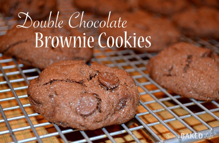 Double Chocolate Brownie Cookies