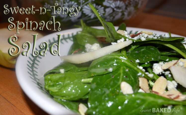 Sweet-n-Tangy Spinach Salad