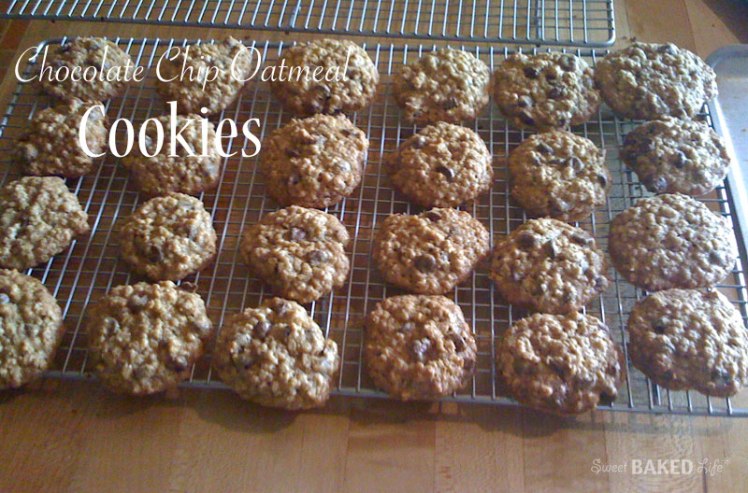 Chocolate Chip Oatmeal Cookies
