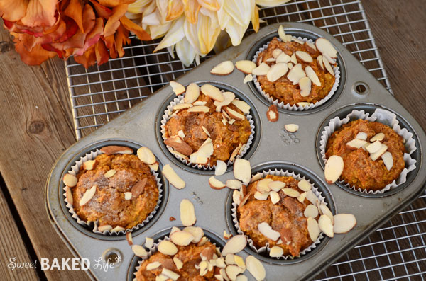 Cinnamon Sugar Almond Pumpkin Muffin 2