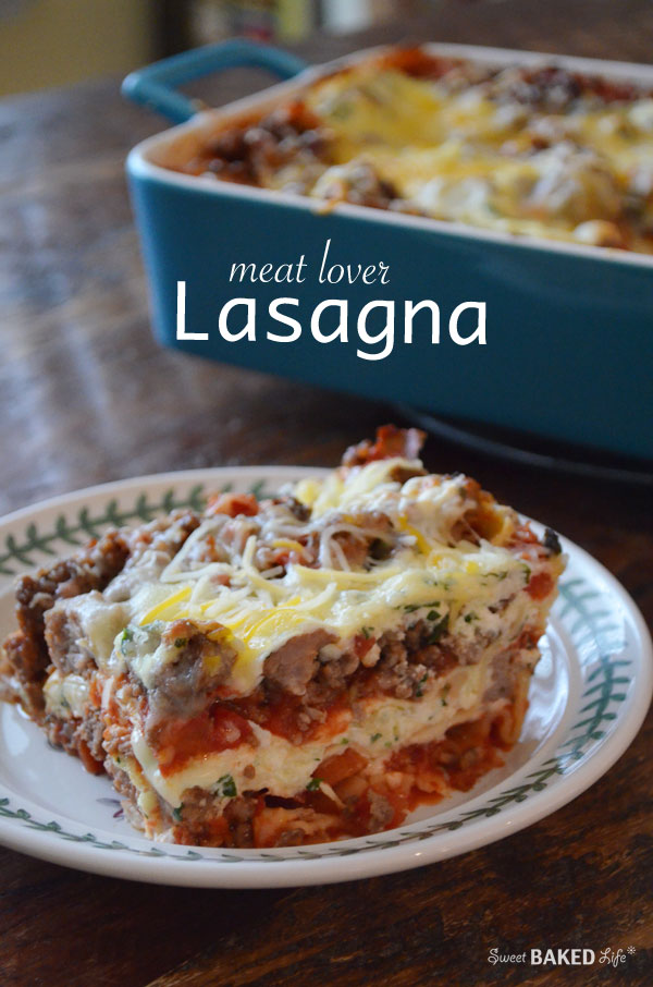 Meat Lover Lasagna