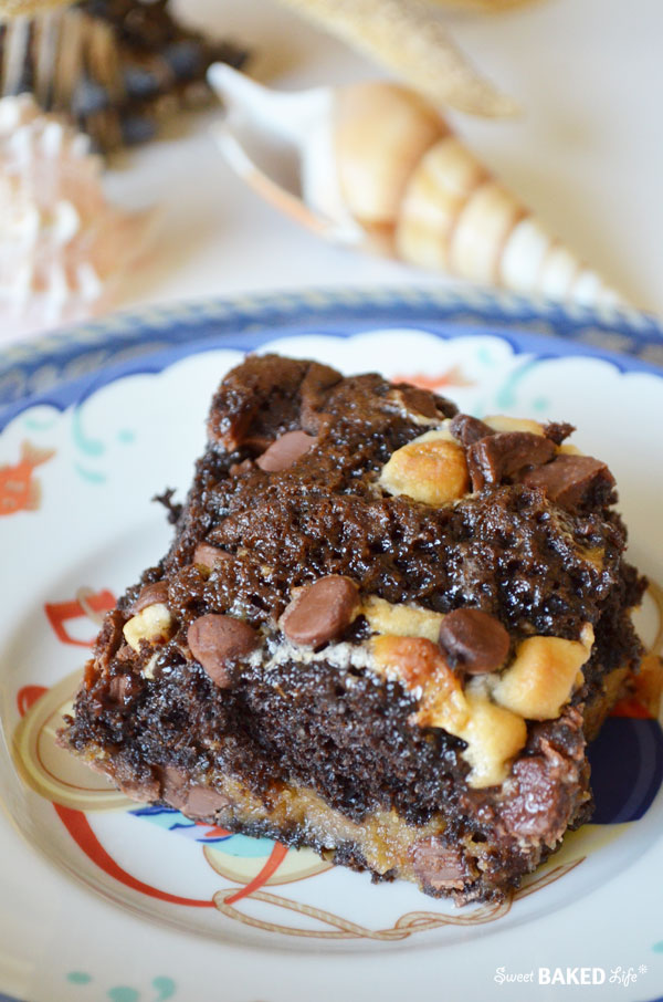 S'mores Overload Cake