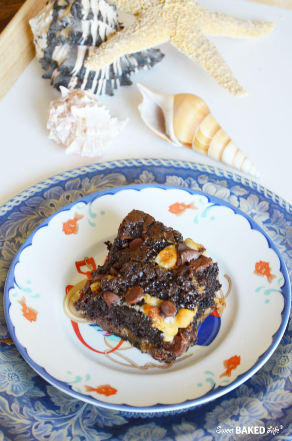 S'mores Overload Cake