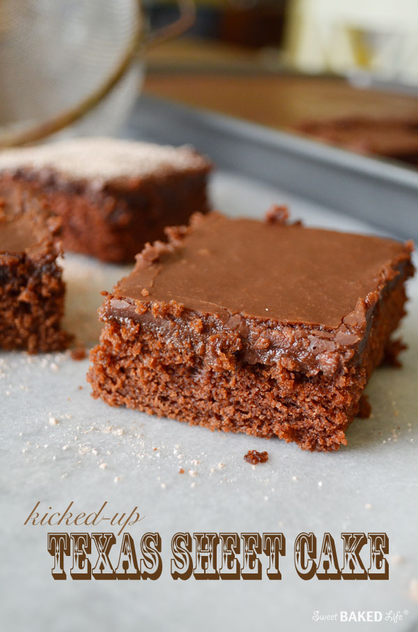 Kicked-Up Texas Sheet Cake