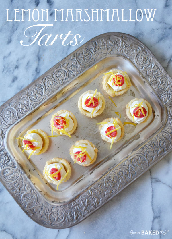 Lemon Marshmallow Tarts