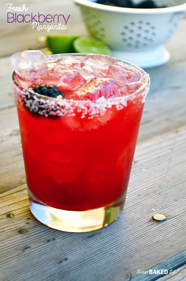 Fresh Blackberry Margarita