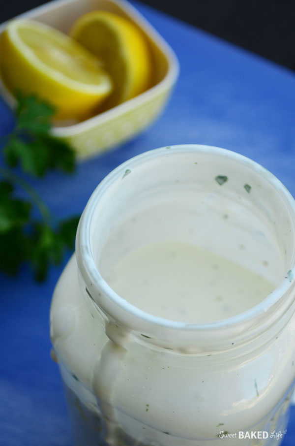 Homemade Buttermilk Ranch Dressing