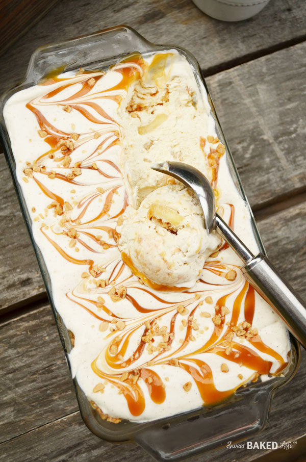Apple Cinnamon Caramel Crunch IceCream