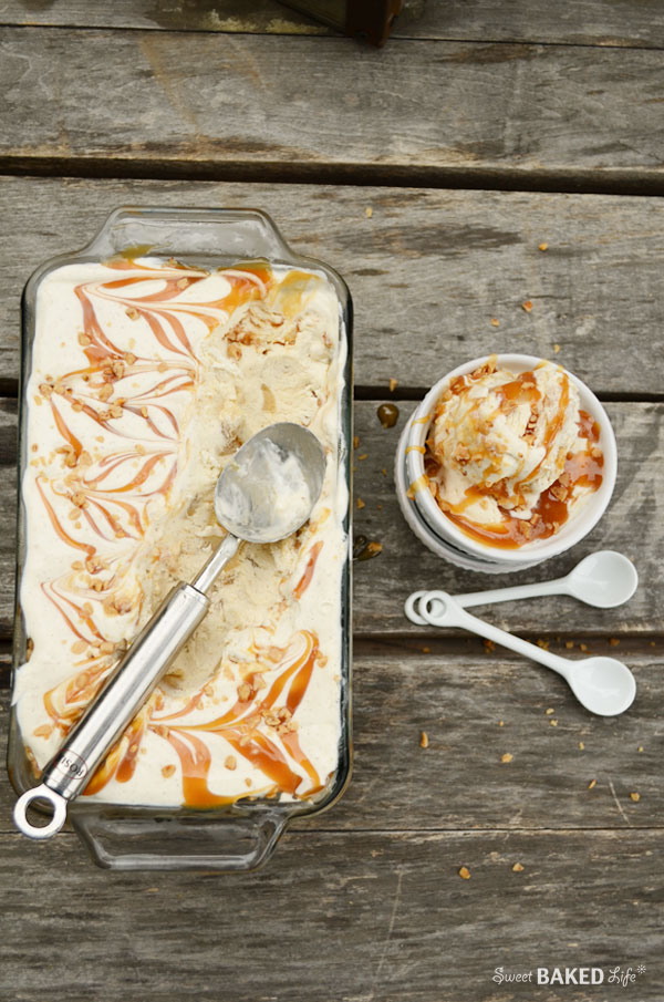 Apple Cinnamon Caramel Crunch Ice Cream