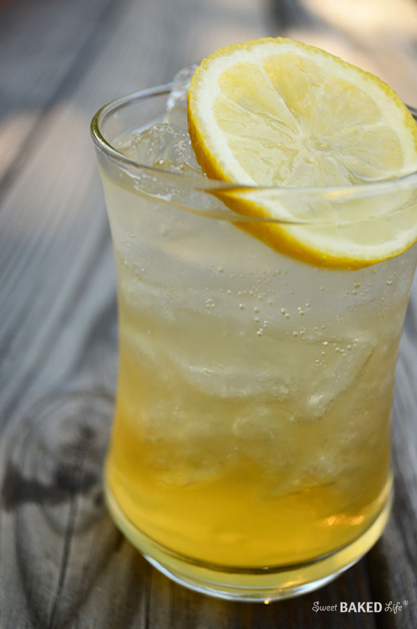 Sparkling Amaretto Sour