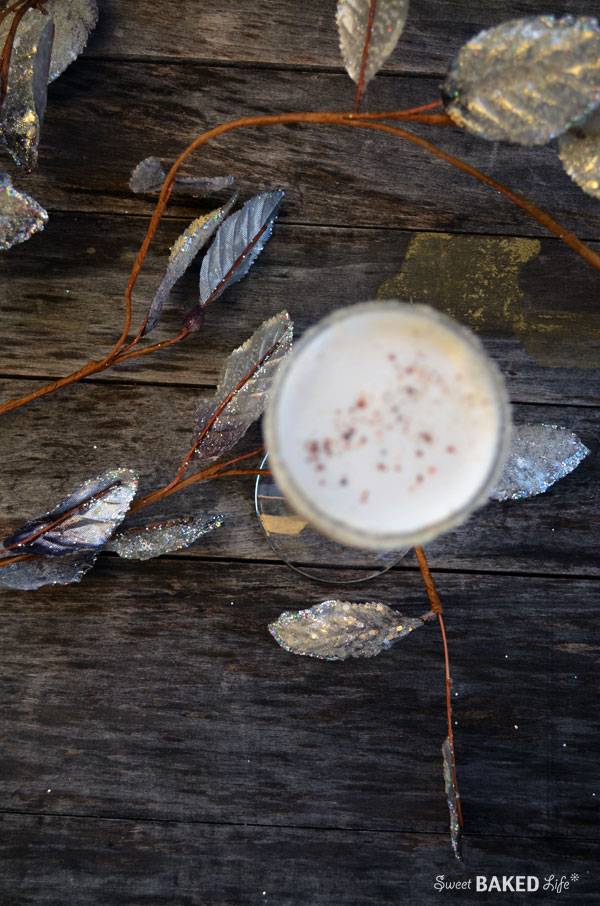 Amaretto Creme Brulee Fizz
