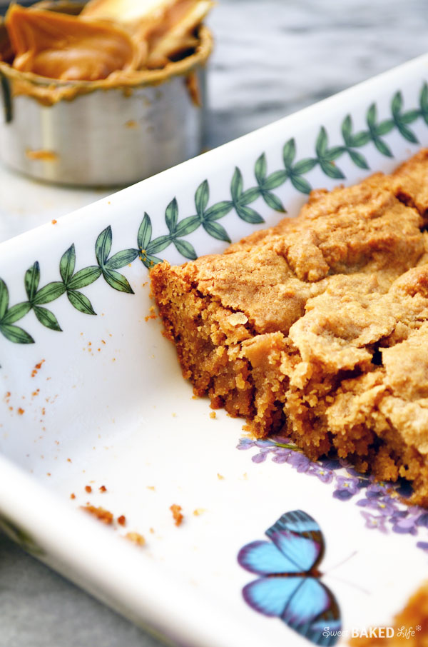 Peanut Butter Blondies