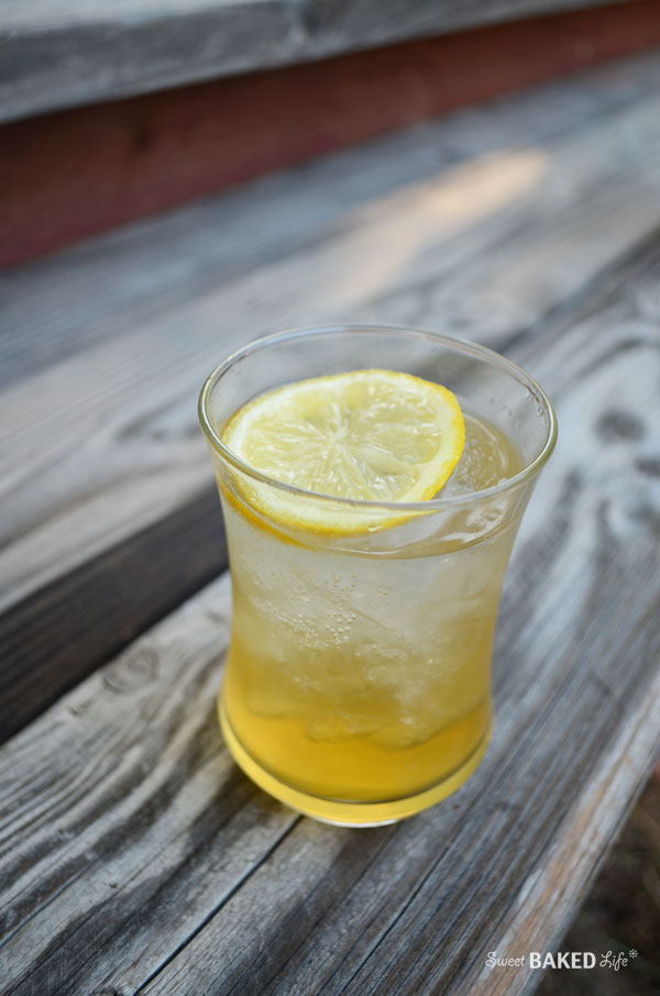 Sparkling Amaretto Sour