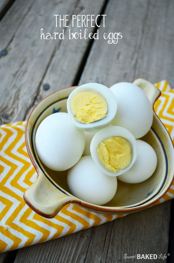 The Perfect Hard Boiled Eggs | Sweet Baked Life