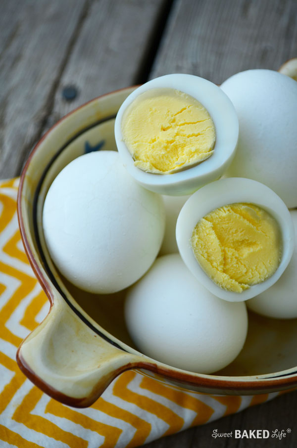 The Perfect Hard Boiled Eggs | Sweet Baked Life