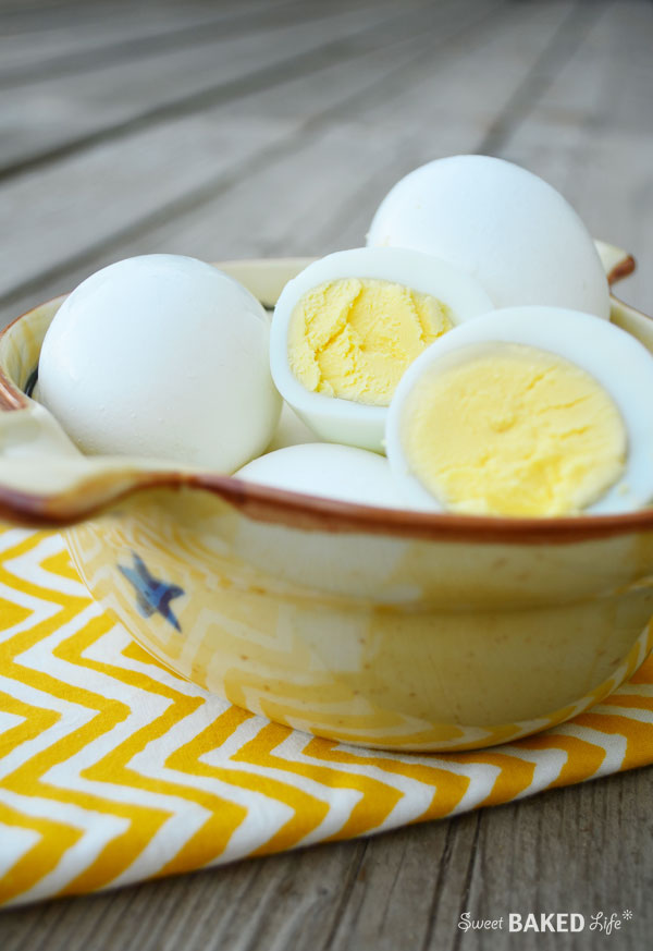 The Perfect Hard Boiled Eggs | Sweet Baked Life