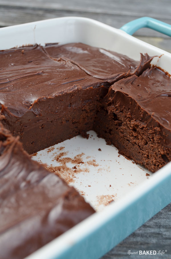 Cold Chocolate Fudge Cake