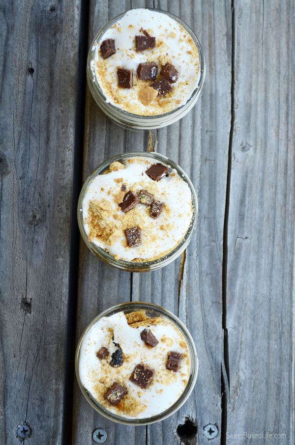 Brownie S'mores | A quick and easy summertime treat | Sweet Baked Life