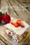 Strawbery Lemon Icebox Cake