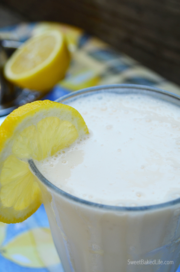 2 ingredient Frosty Lemonade