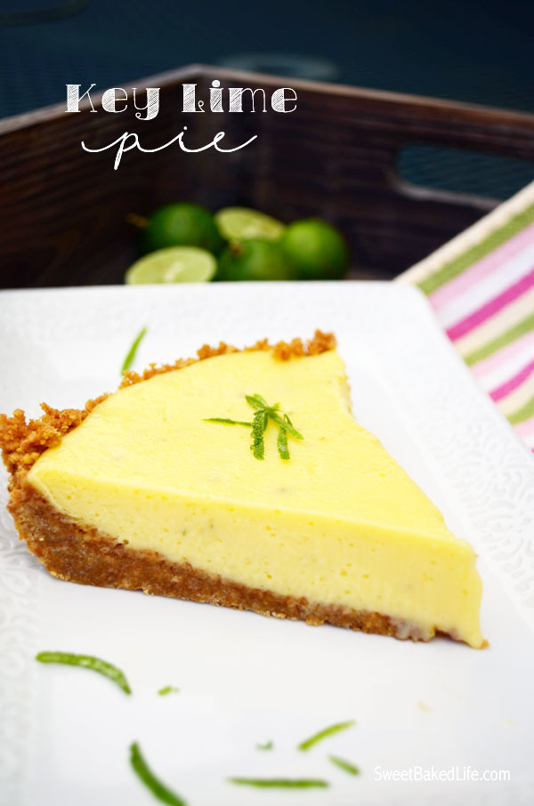 Cool and refreshing Key Lime Pie | Sweet Baked Life