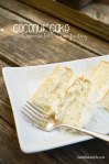 Coconut Cake with whipped Coconut Buttercream Frosting | Sweet Baked Life