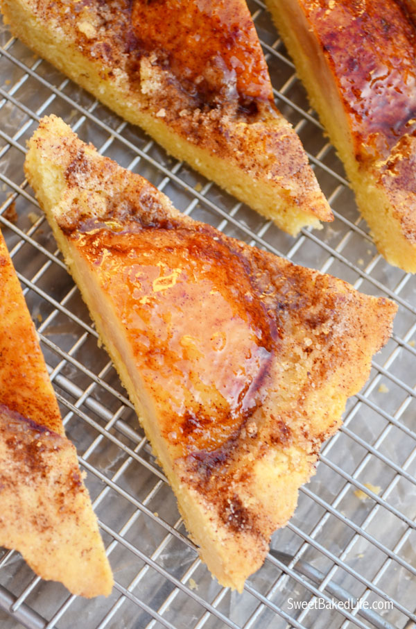 Pear Tart with Lemon Scented Orange Marmalade Glaze | Sweet Baked Life