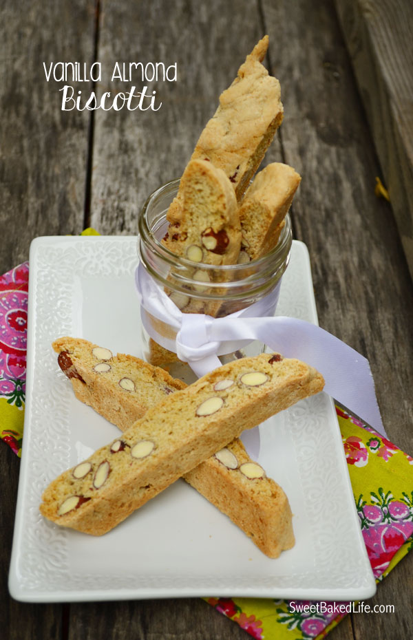 Vanilla Almond Biscotti | Sweet Baked Life