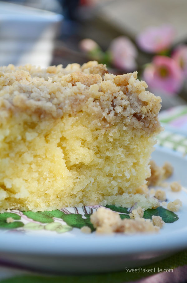 Fluffy Crumb Cake | Sweet Baked Life