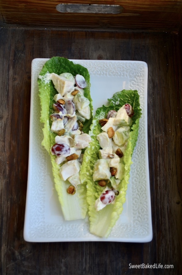 Curried Chicken Salad - Whole30 @ sweetbakedlife.com