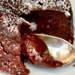 Chocolate Molten Lava Cakes @sweetbakedlife