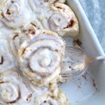 Easy Cinnamon Rolls @ sweetbakedlife