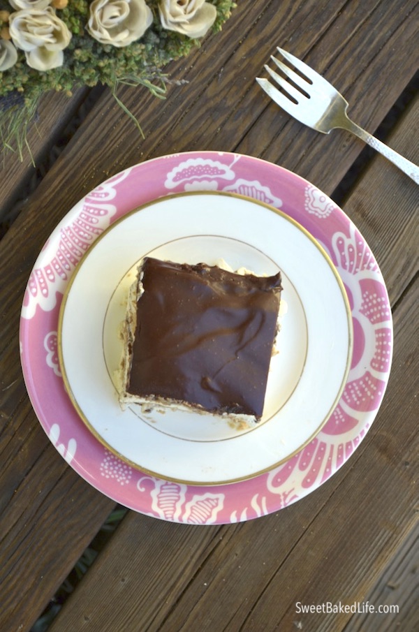 Eclair Icebox Cake @sweetbakedlife.com