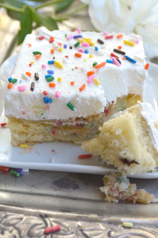 Classic Birthday Cake @sweetbakedlife