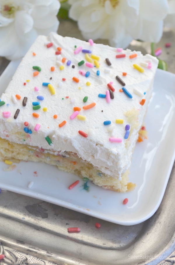 Classic Birthday Cake @sweetbakedlife