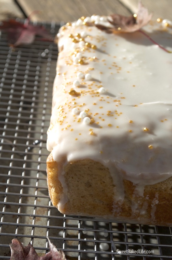 Apple Cider Pound Cake @sweetbakedlife