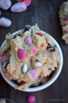 Valentine Cookie Dough - edible and delicious! @sweeetbakedlife