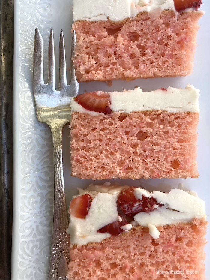 Strawberry Sheet Cake-10
